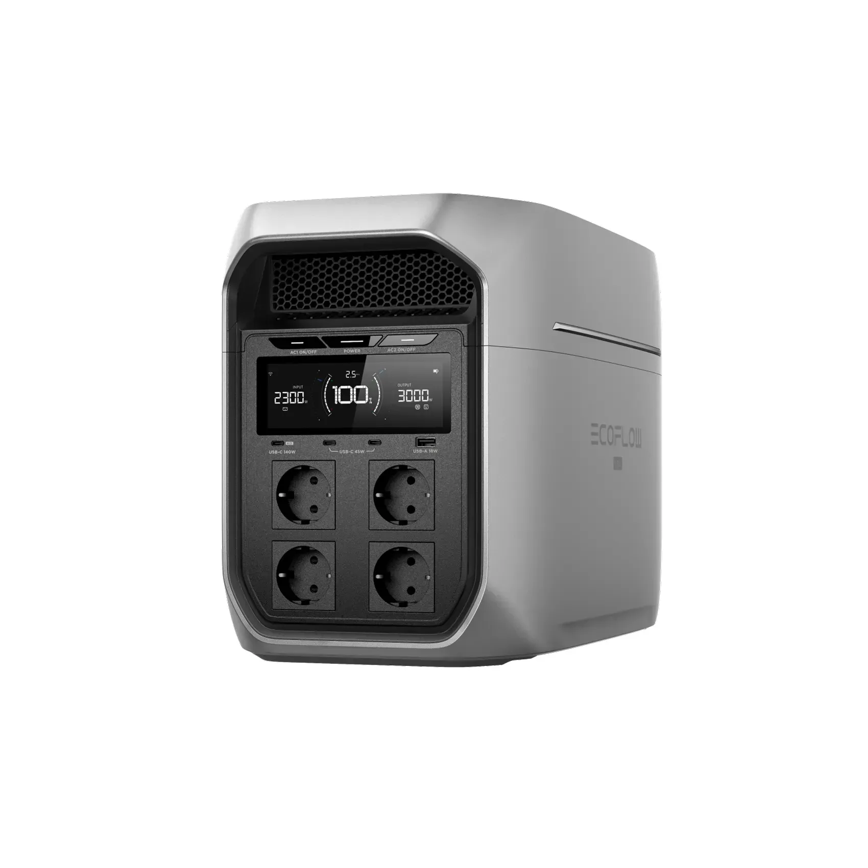 EcoFlow DELTA 3 Max Plus — зарядна станція 2048 Вт·год